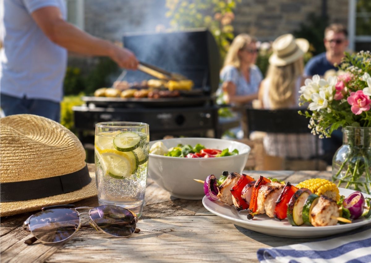 BBQ time but be careful if your sunscreen is flammable